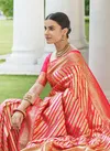 RAJYOG ANANYA SILK Designer Heavy Wedding Wear Pure Silk Stripe Paithani Printed Saree Collection